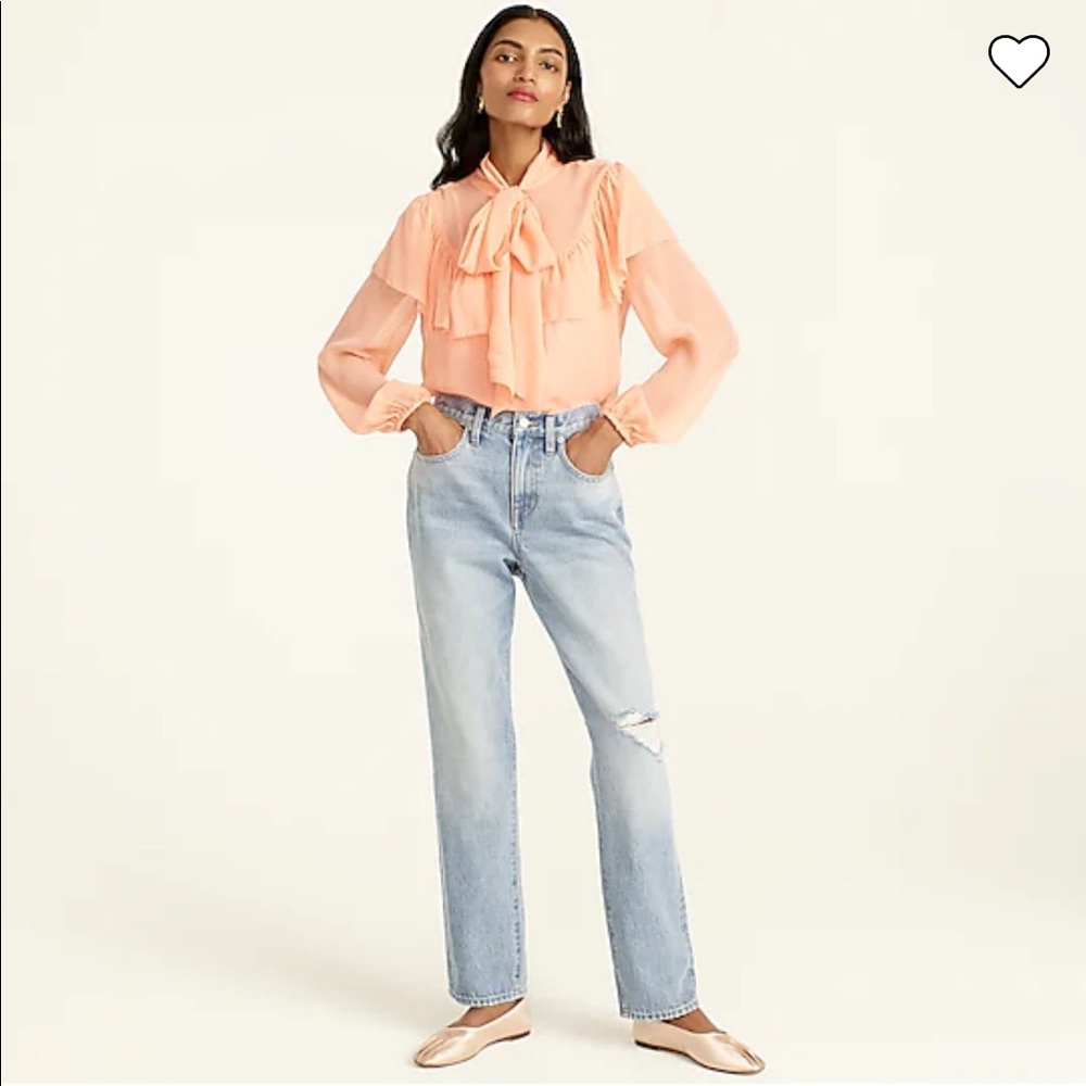 JCREW Jeans - Petite Slouchy Boyfriend in Basin Wash